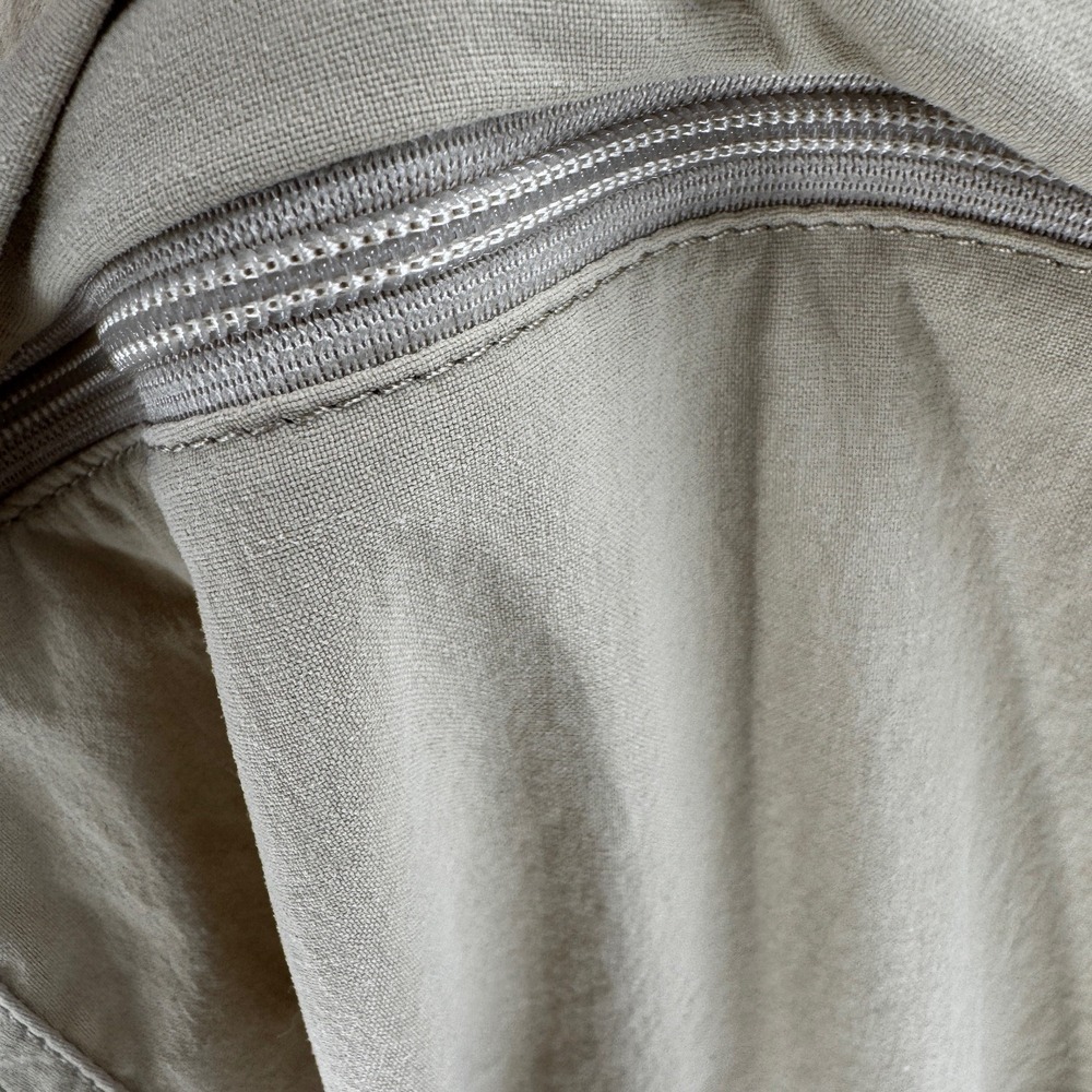 REI-Coop Sahara Convertible Cargo Pants Women's 24W Tan Outdoor Hiking Ankle Zip - Picture 4 of 12